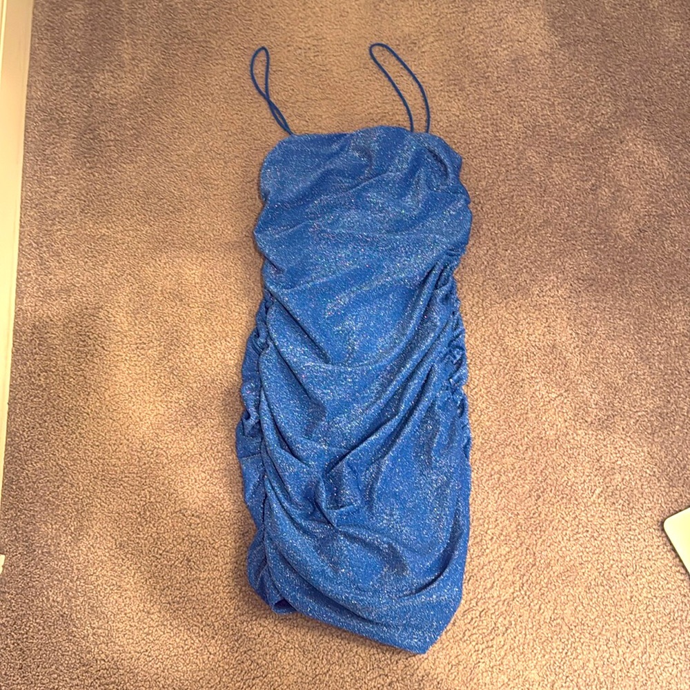 Blue sparkles dress